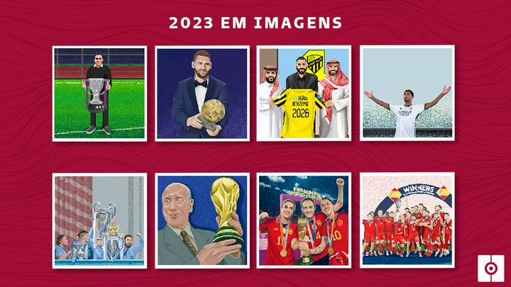 O resumo do ano futebolístico de 2023