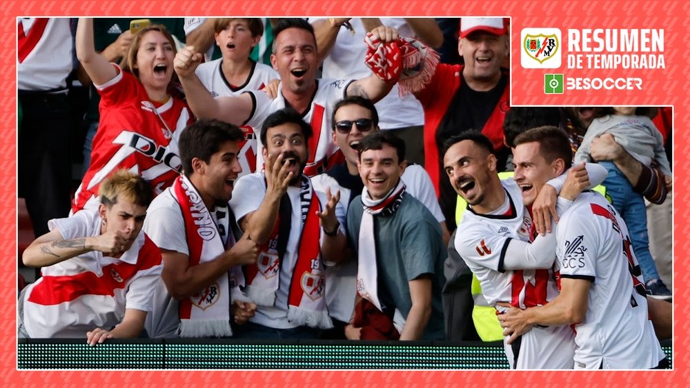 El Rayo Vallecano apunta al cielo e Íñigo Pérez llega a las estrellas. BeSoccer