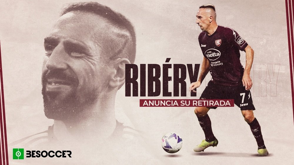 Ribéry anuncia su retirada. BeSoccer