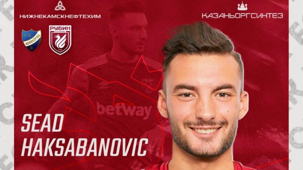 Haksabanovic, a la Liga Rusa. RubinKazán