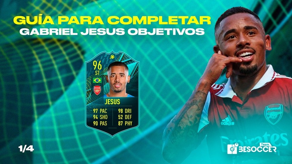 Creatividad del SBC Gabriel Jesús Momentos. Team BeSoccer