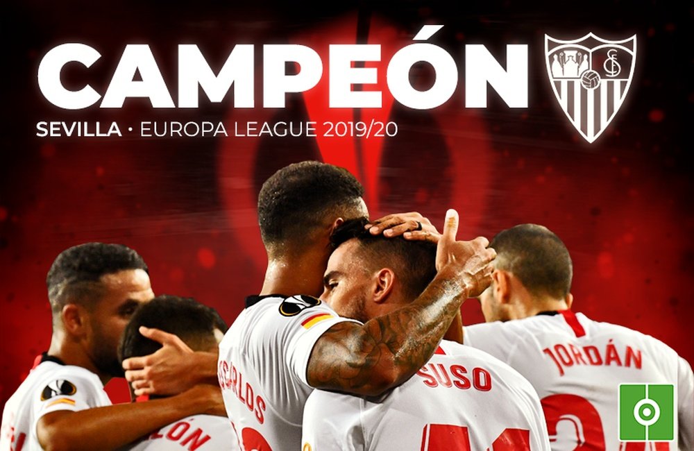 El Sevilla, campeón de la Europa League 2019-20. BeSoccer