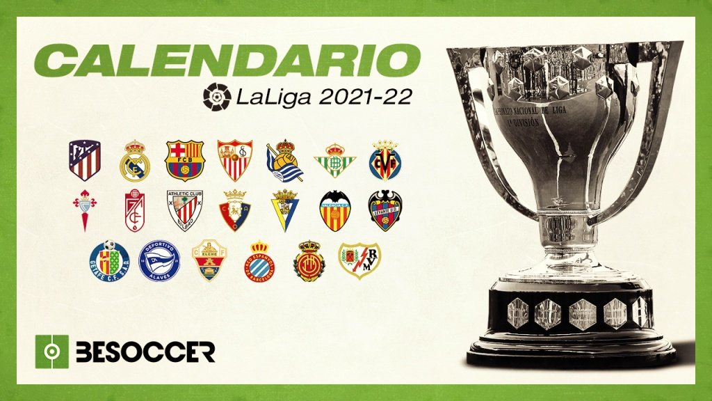 Así será LaLiga 2021-22: calendario, 'Clásicos' y
