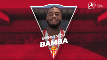Bamba, nuevo jugador del Sporting. Captura/RealSporting