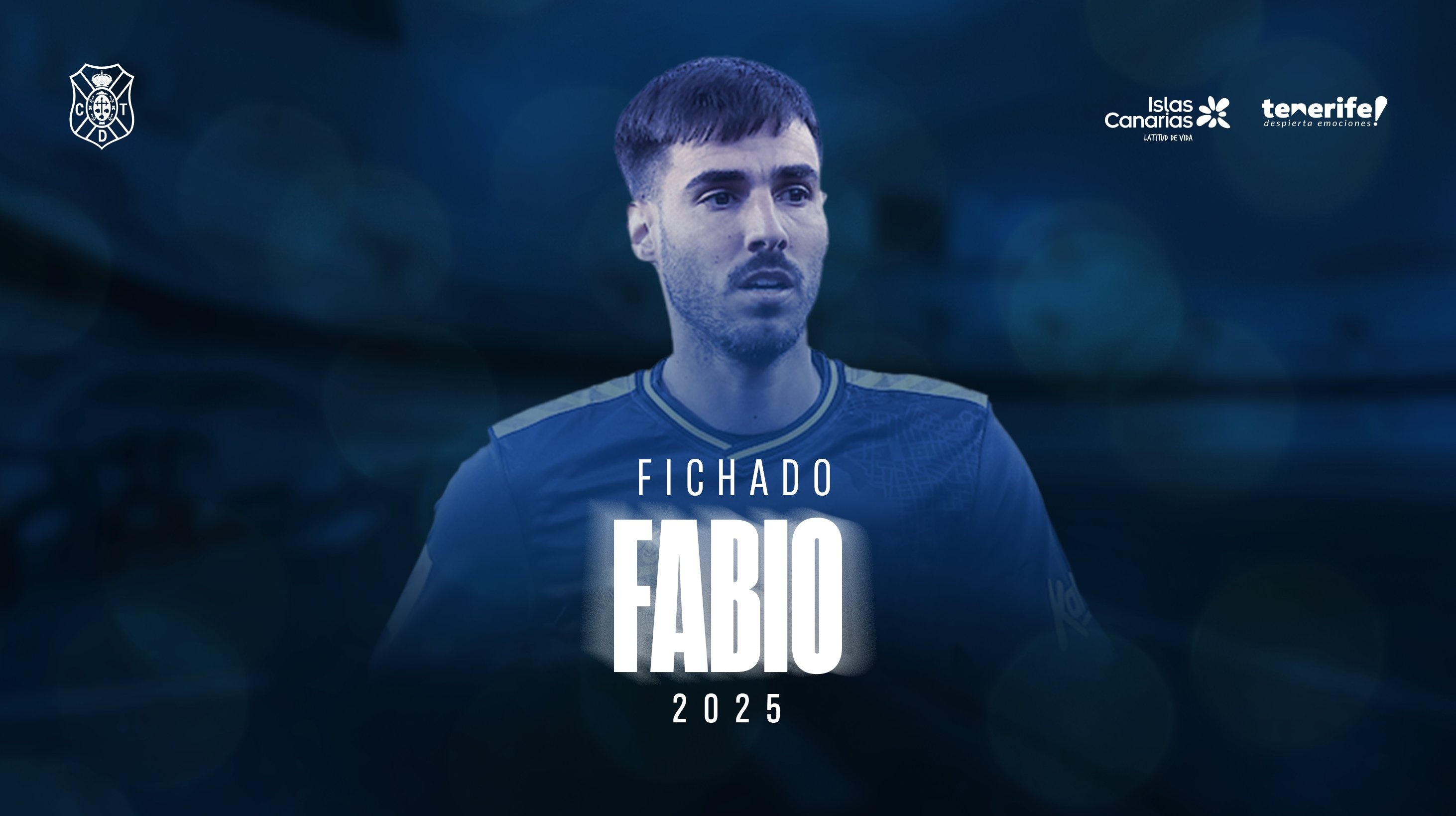 Fabio firma con el Tenerife. CDTenerife