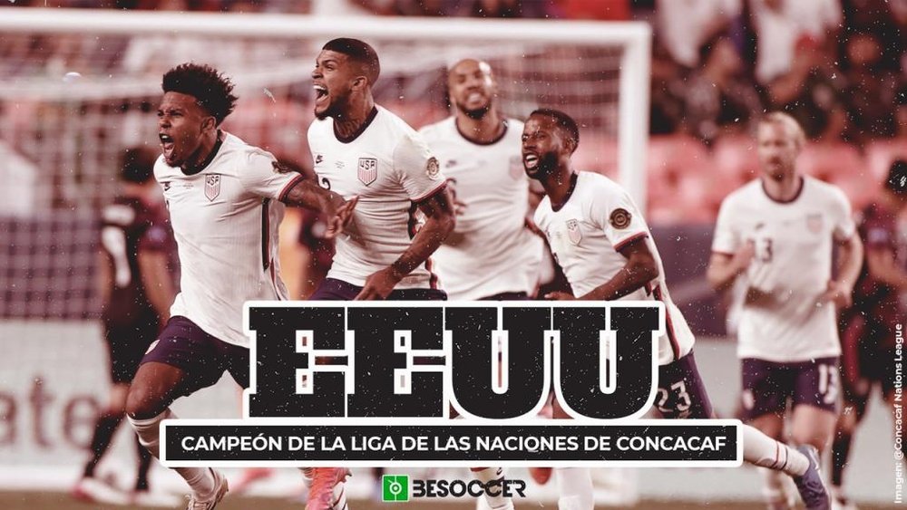 Estados Unidos se proclamó campeón de la Liga de las Naciones de la CONCACAF. BeSoccer