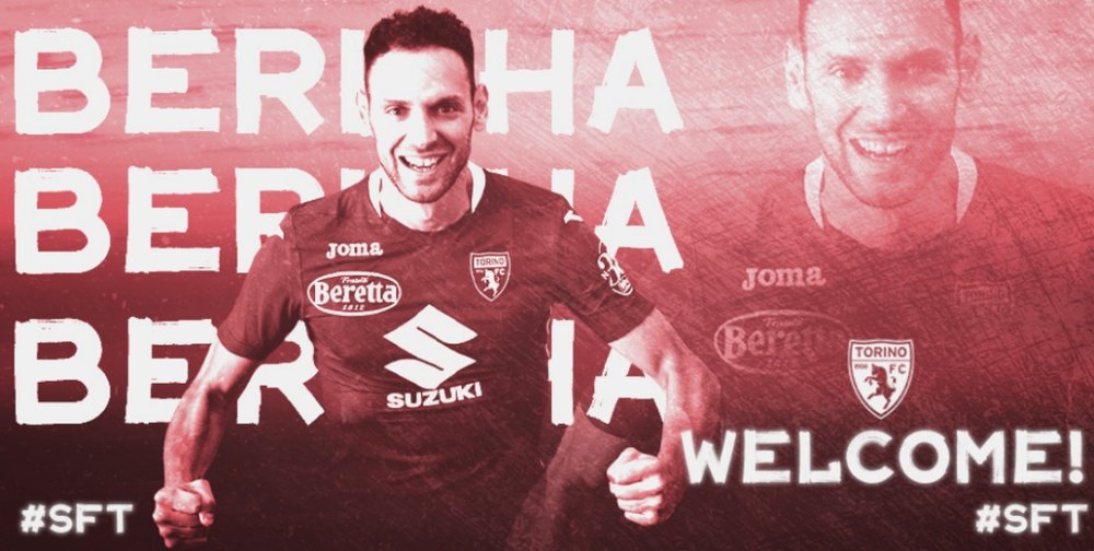 Berisha, al Torino. TorinoFC