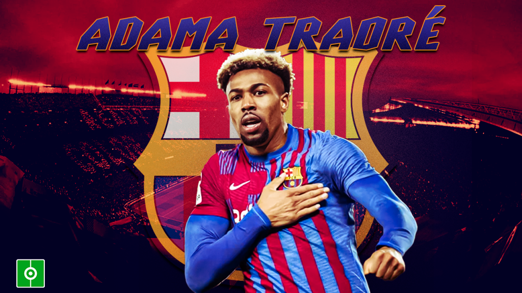 Barcelona acerta com Adama Traoré por empréstimo até o fim da temporada -  29/01/2022 - UOL Esporte