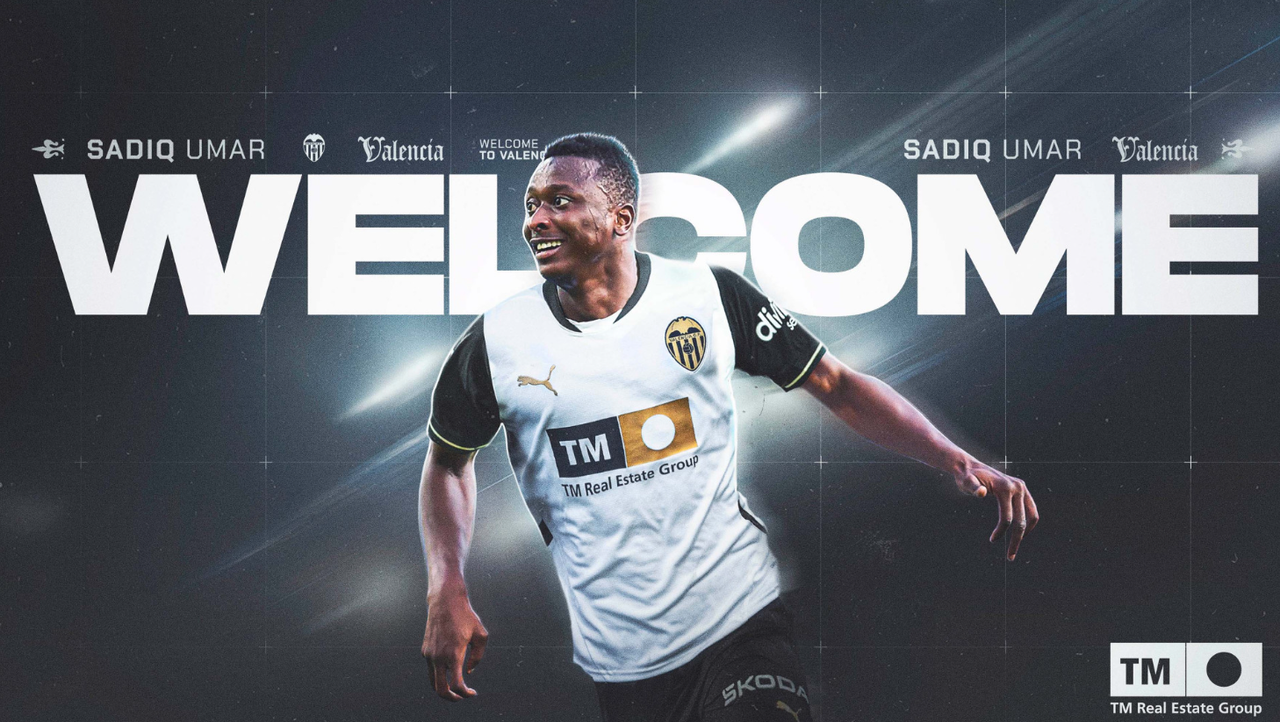 OFICIAL Umar Sadiq, nuevo jugador del Valencia