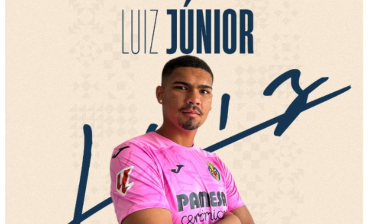 Luiz Junior has signed a six-year contract with Villarreal. VillarrealCF