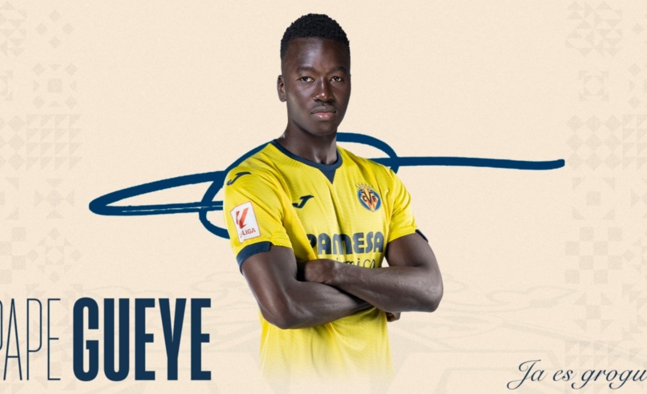 Pape Gueye, nuevo jugador del Villarreal. VillarrealCF