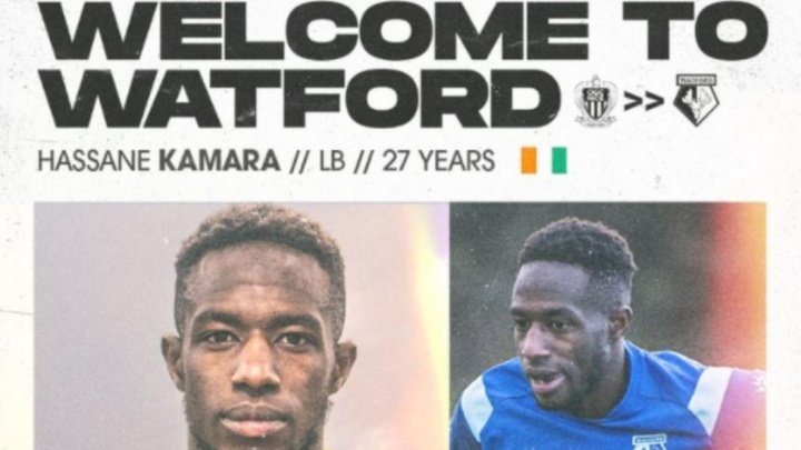 El Watford se hace con Hassane Kamara procedente del Niza