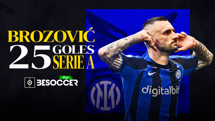 Brozovic, cortafuegos 'nerazzurro', llega a los 25 goles en la Serie A