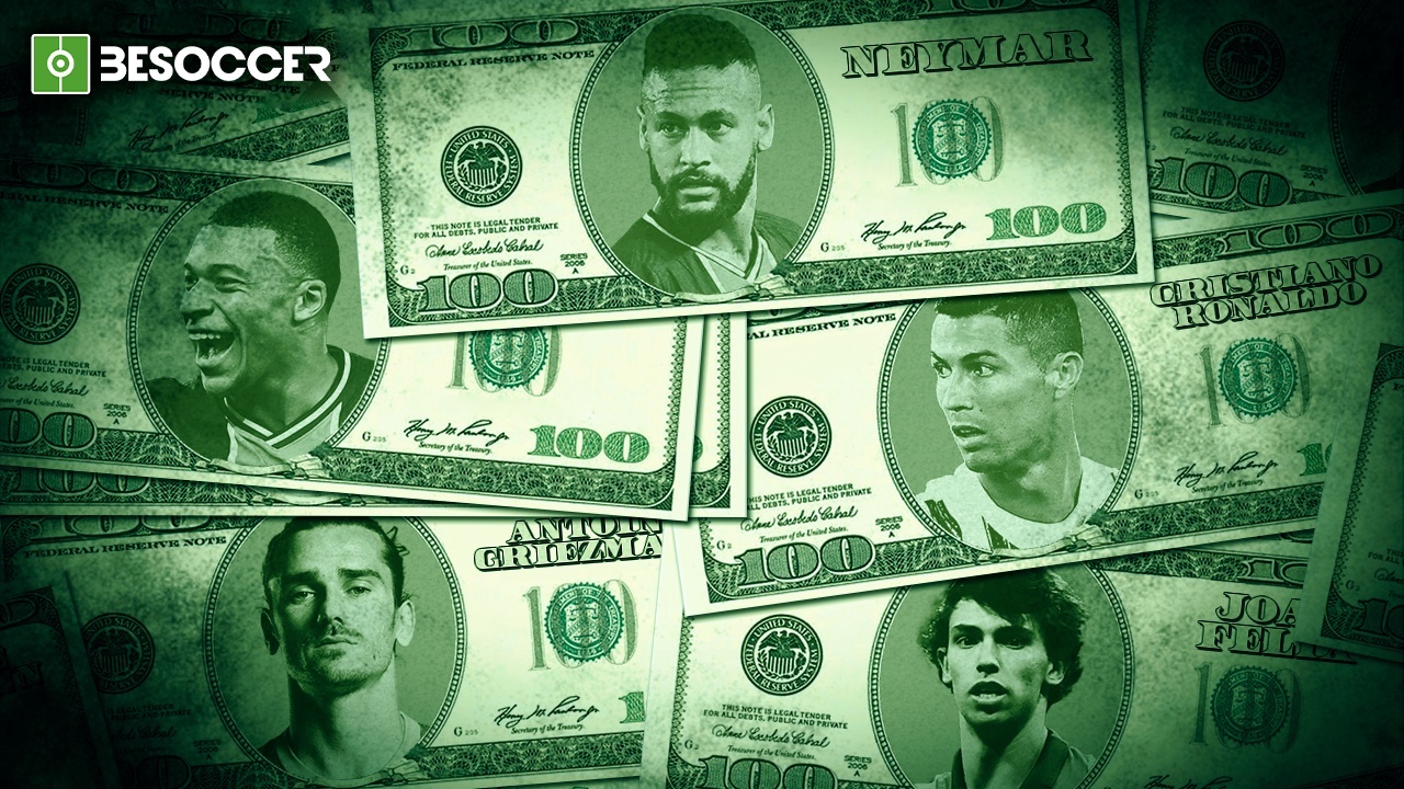 Los 10 fichajes más caros de la historia del fútbol