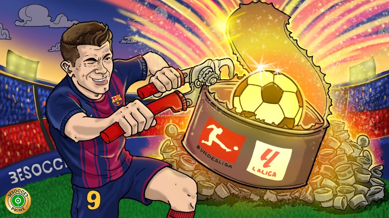 Las 100 latas abiertas de Lewandowski