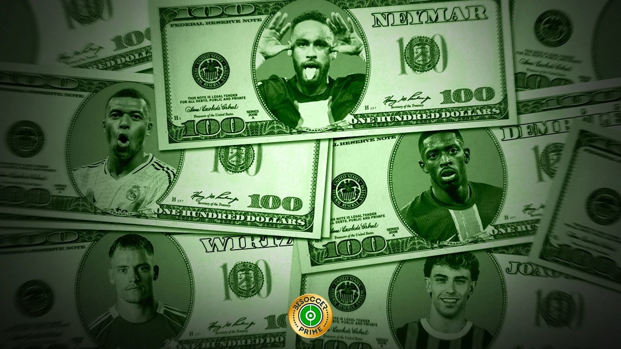 Los 10 traspasos más caros de la historia del fútbol. BeSoccer Prime