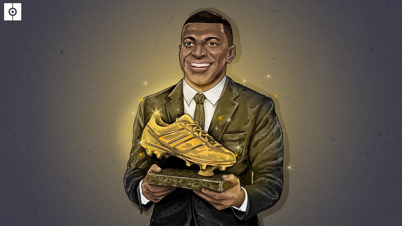 Kylian Mbappé, ganador de la Bota de Oro 24-25. BeSoccer