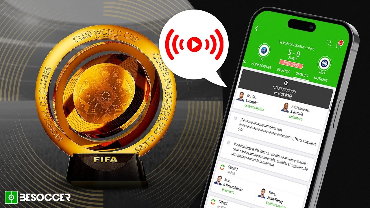 Se estrena el nuevo Mundial de Clubes y el equipo de redactores de BeSoccer te narrará en directo lo que ocurra en los 63 partidos. Además, te traemos análisis de cada equipo, reportajes especiales, toda la actualidad y cobertura en redes.