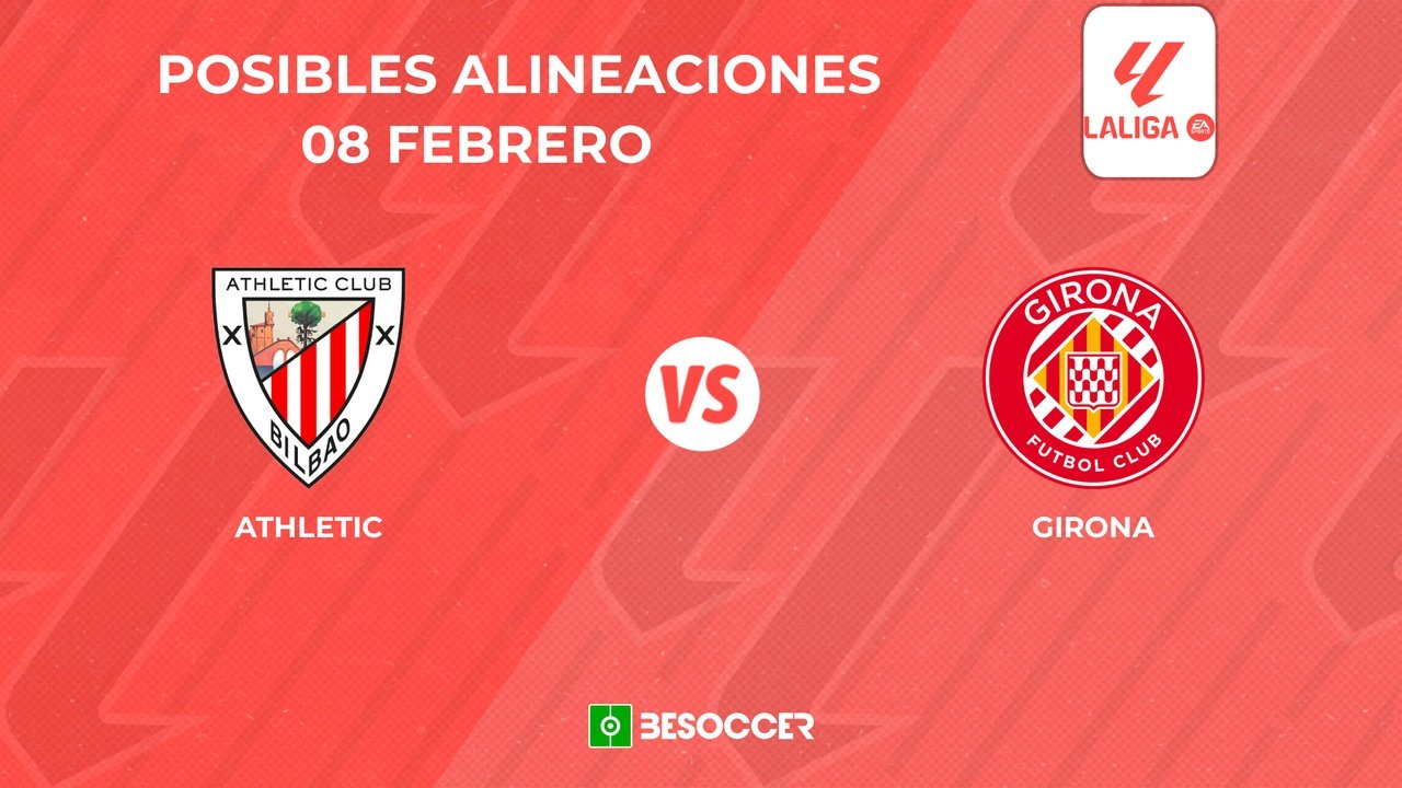 Posibles alineaciones del Athletic vs Girona. BeSoccer