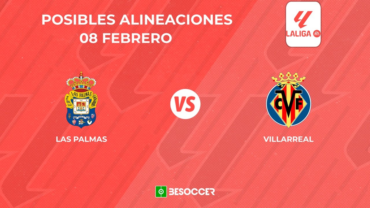 Posibles alineaciones del Las Palmas vs Villarreal. BeSoccer