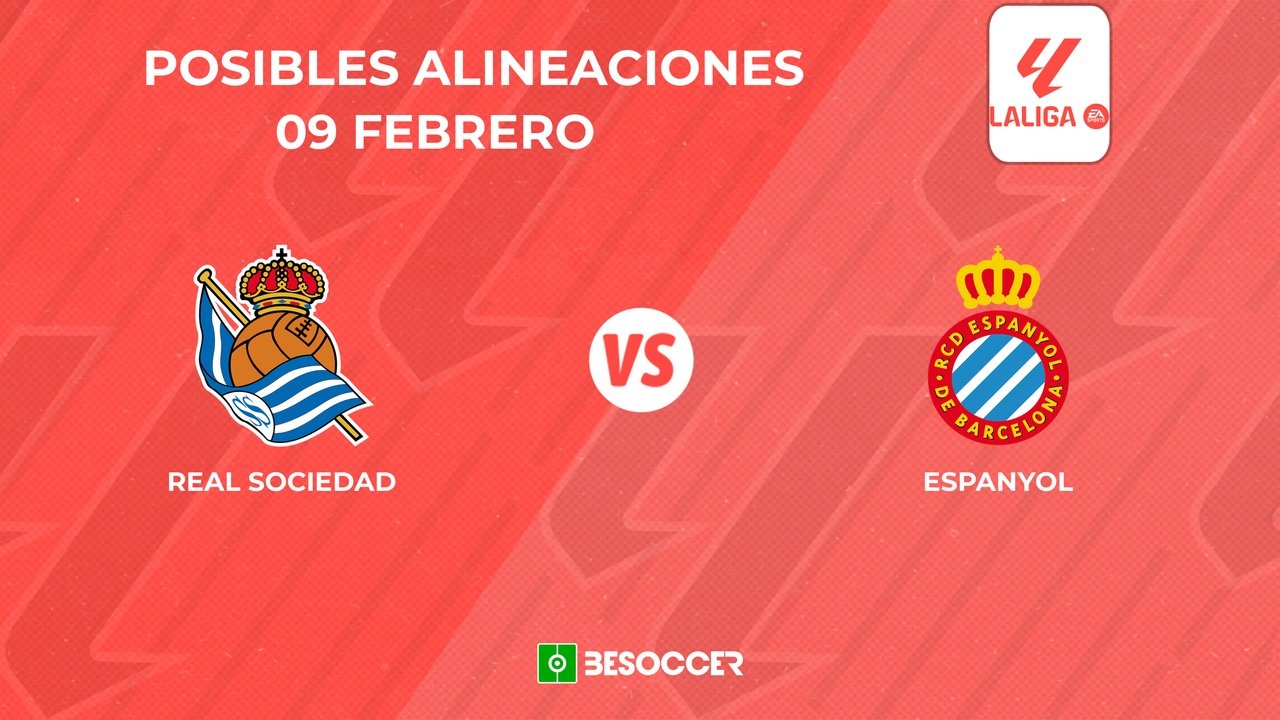 Posibles alineaciones del Real Sociedad vs Espanyol. BeSoccer