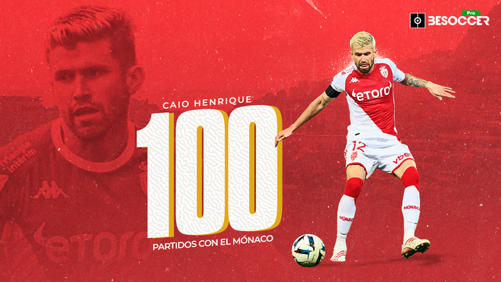 Caio Henrique llegó a 100 partidos con el Mónaco. BeSoccer Pro