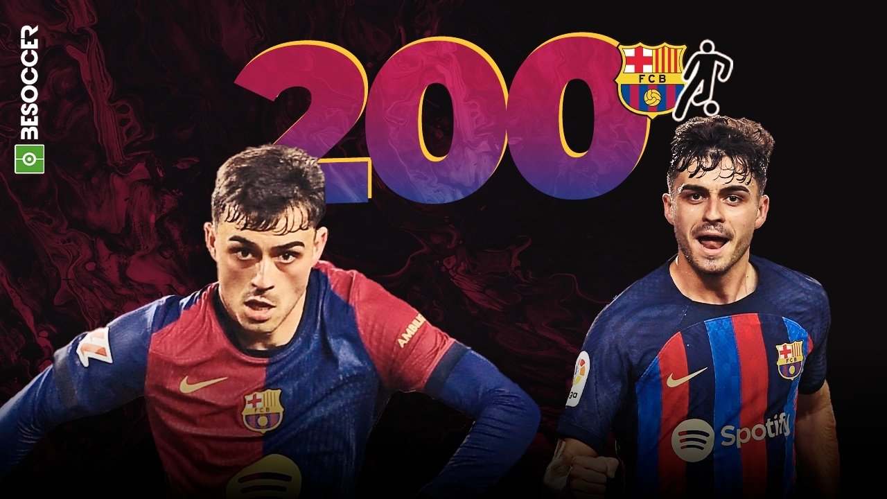 Pedri llega a 200 partidos a la estela de Messi