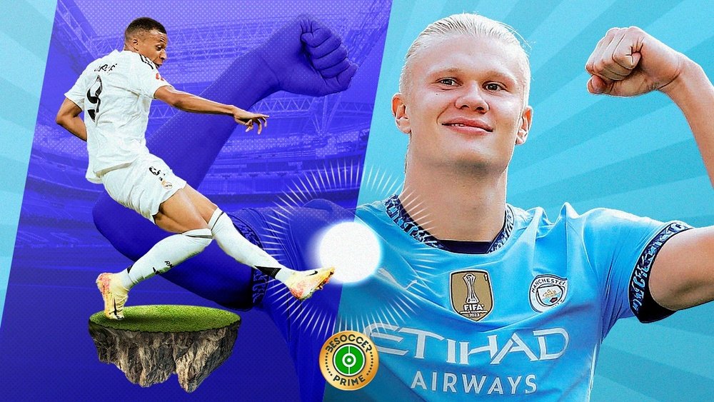 Quién lleva más goles de penalti, Mbappé o Haaland. BeSoccer Prime