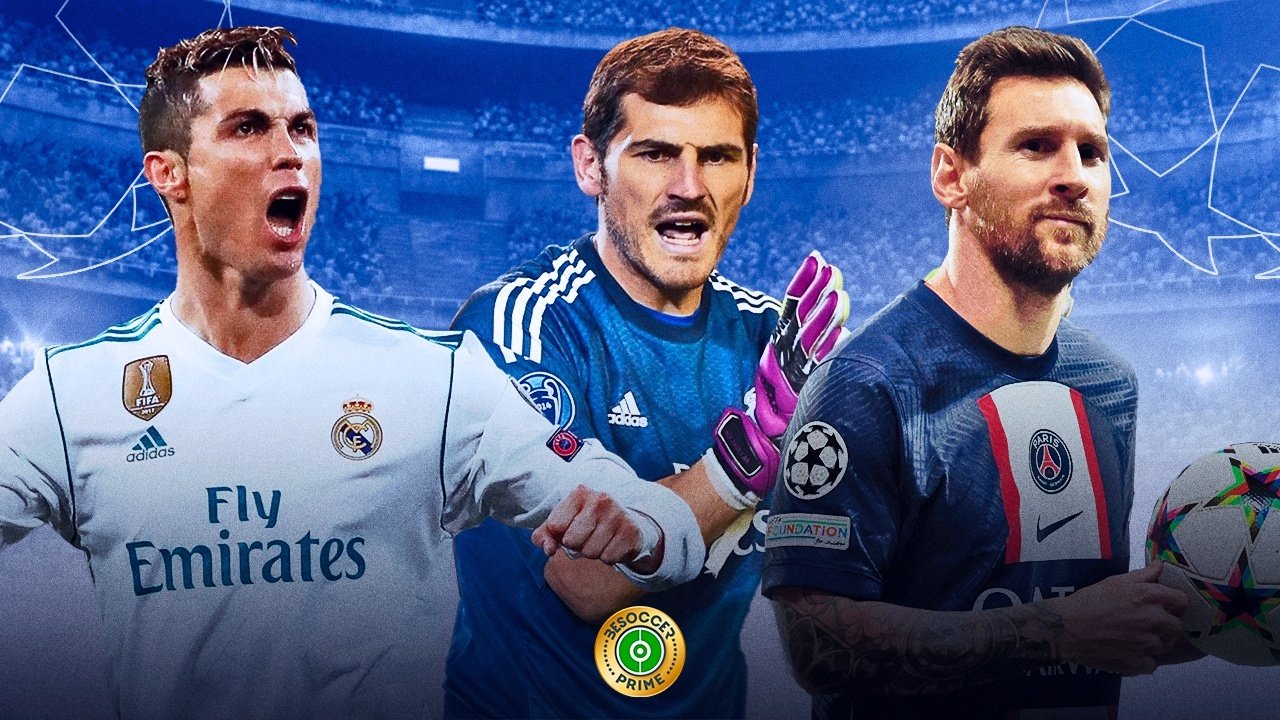 Los jugadores con más partidos en la Champions League