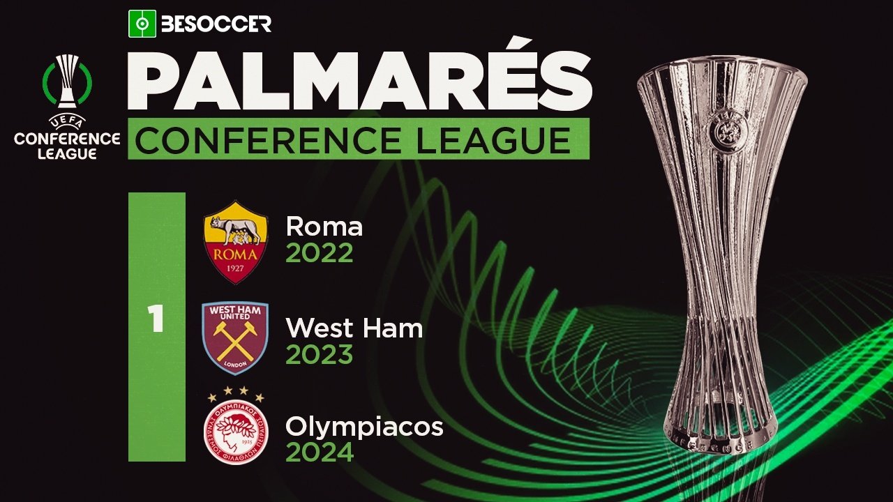 Palmarés de la Conference League: ¿quién ha ganado más títulos? BeSoccer