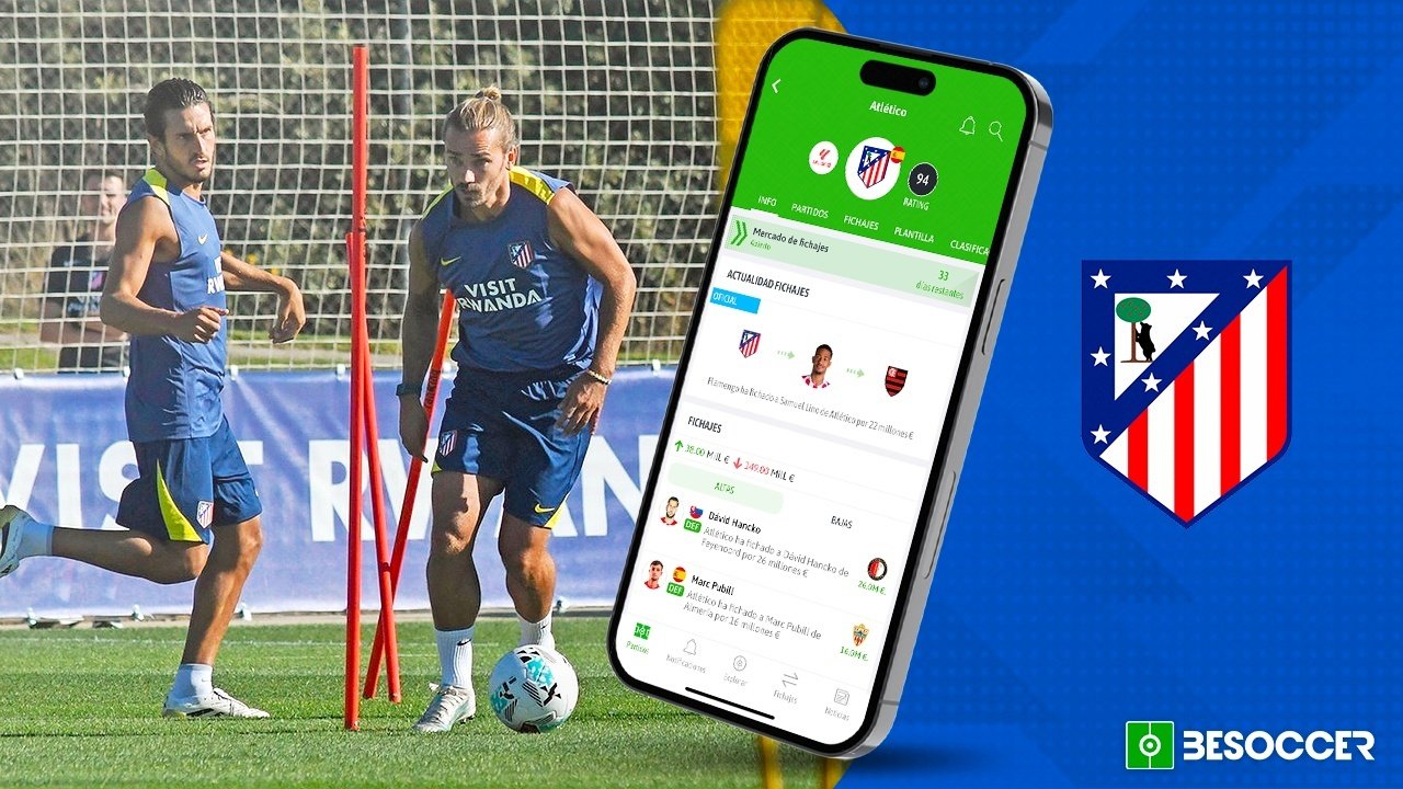 Actualidad del Atlético de Madrid en formato breve
