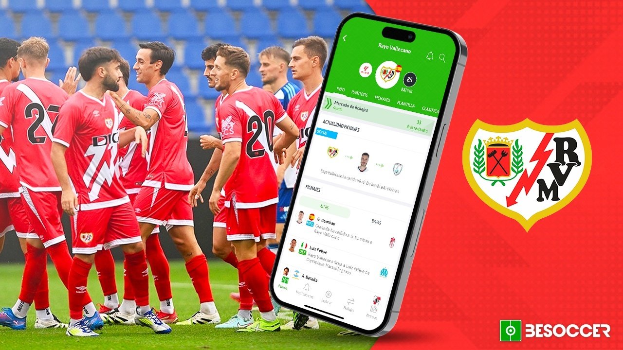 La última hora del Rayo Vallecano y su actualidad deportiva en formato breve para que estés al día de las noticias del equipo franjirrojo en Primera División.