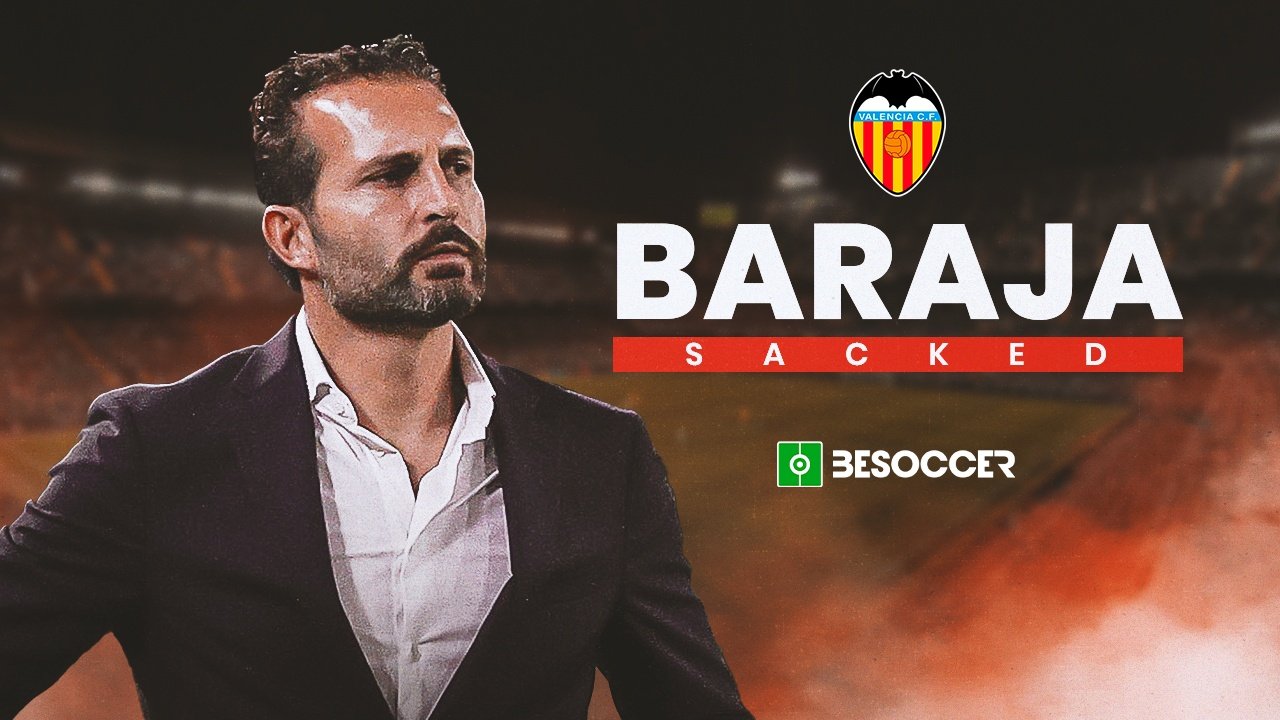 Valencia has sacked Ruben Baraja. BeSoccer