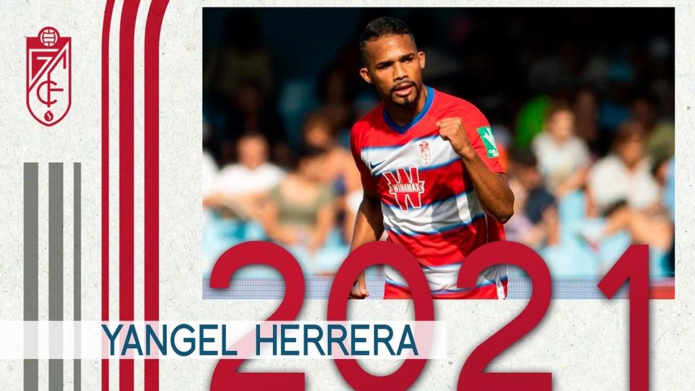 Granada have signed back Yangel Herrera. GranadaCdeF