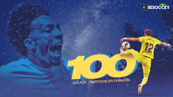 Mojica cumplió 100 partidos en Primera División. BeSoccer Pro