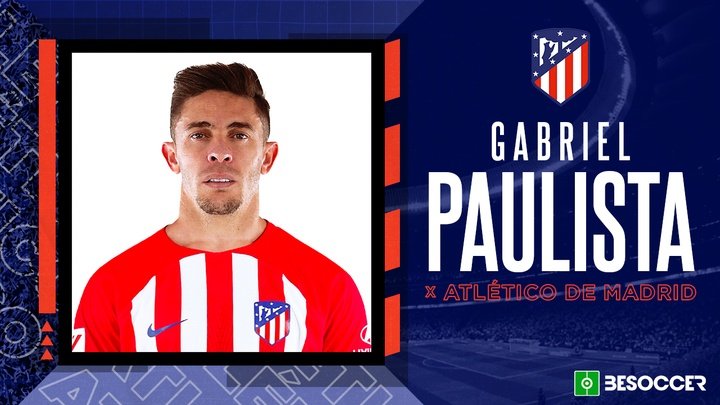 Gabriel Paulista assina com o Atlético de Madrid. BeSoccer