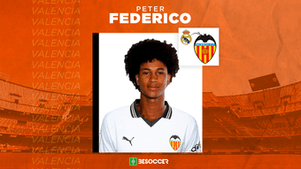 O Valencia confirmou, em comunicado oficial, a contratação de Peter Federico por empréstimo do Real Madrid pelo restante da temporada. Há opção de compra.