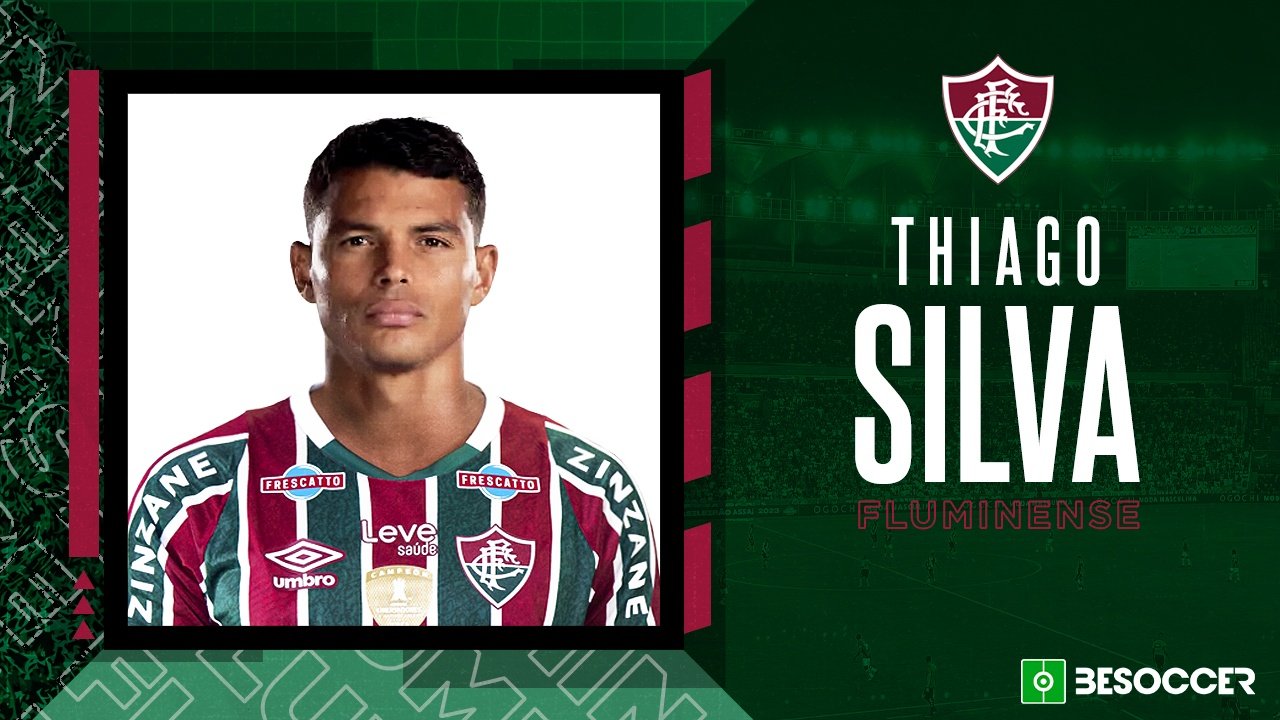 Thiago Silva, nuovo giocatore del Fluminense.Fluminense