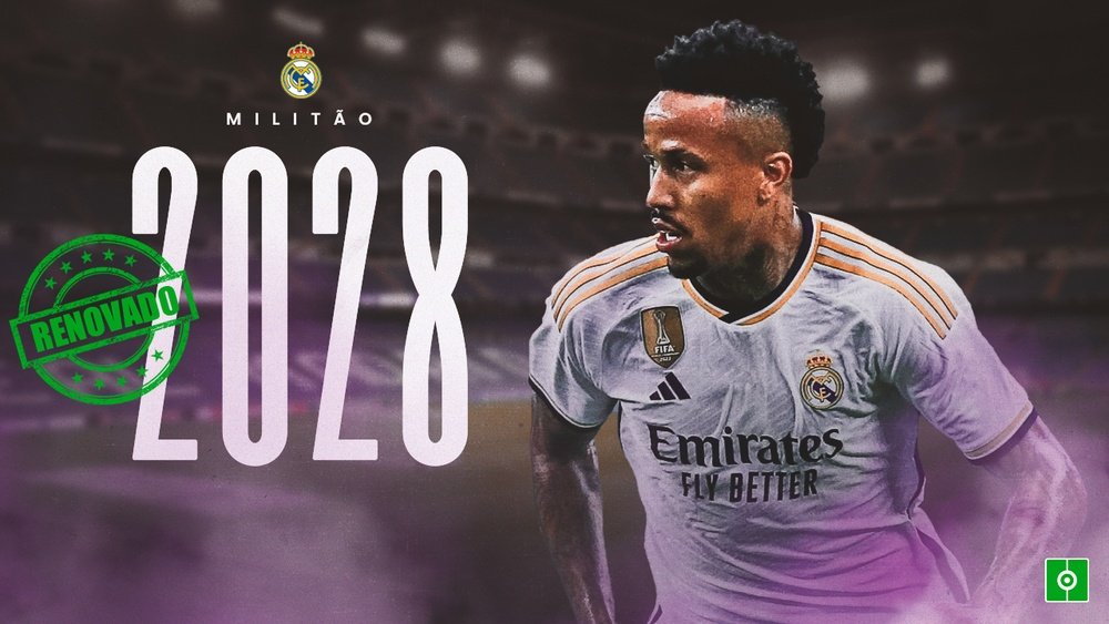 Militao prolonge jusqu'en 2028. BeSoccer