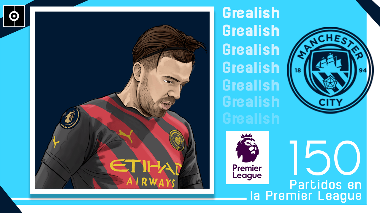 150 partidos de Grealish en la Premier: regatea mejor y asiste más desde que dejó Birmingham