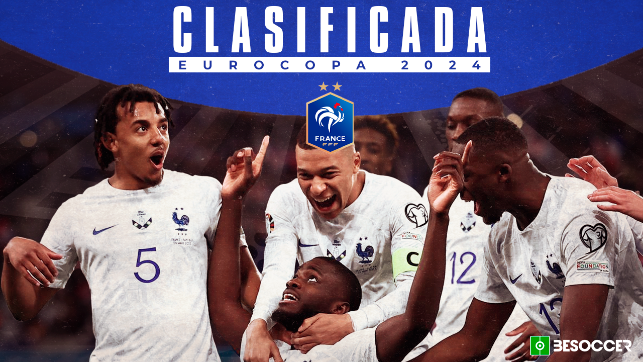 Francia, clasificada para la Eurocopa 2024