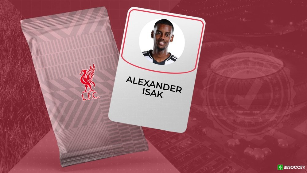 Alexander Isak con la maglia rossa: una nuova era inizia a Liverpool con l'acquisto record britannico di 130 milioni di sterline. BeSoccer