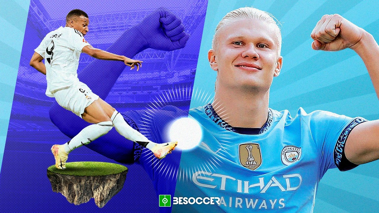 Quién lleva más goles de penalti, Mbappé o Haaland. BeSoccer