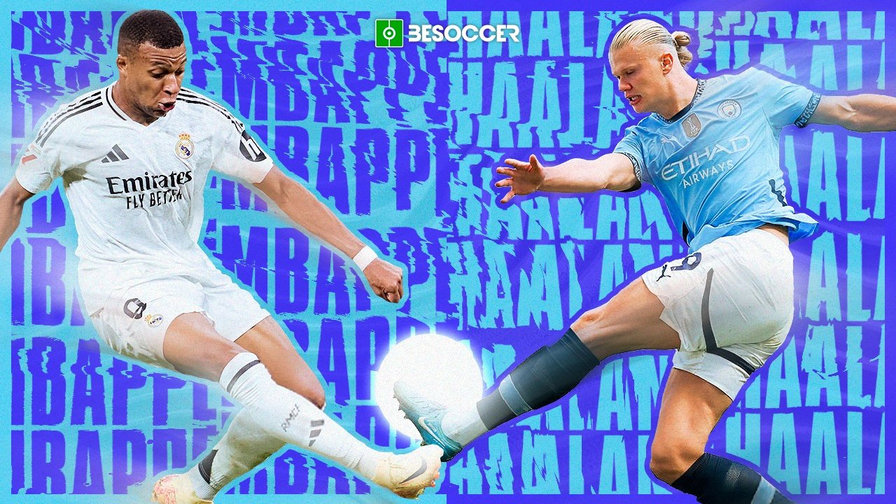 Haaland vs Mbappe: quién lleva más goles. BeSoccer