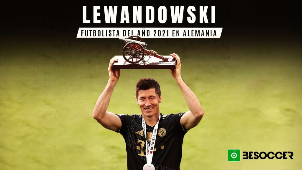 Lewandowski, elegido mejor futbolista en Alemania por segundo año