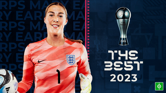 La jugadora de Manchester United Mary Earps se hizo con el premio The Best a la mejor portera de 2023. Se impuso en la votación a la española Cata Coll y a la australiana Mackenzie Arnold.