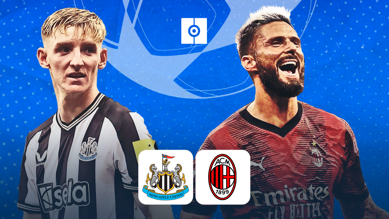 Compos probables : Newcastle-AC Milan