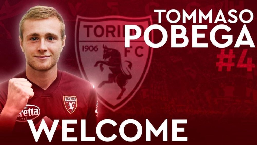 Tommaso Pobega jugará de nuevo cedido con el Torino. Twitter/TorinoFC_1906