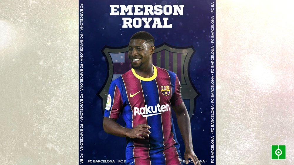 Emerson es nuevo jugador del Barcelona. BeSoccer