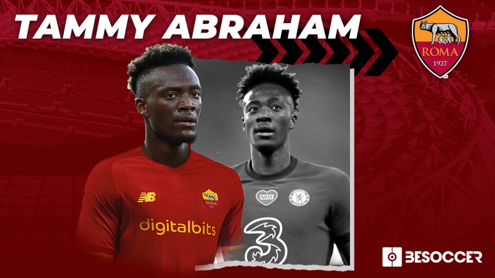 La Roma ha fichado al delantero 'blue' Tammy Abraham. Twitter/ASRoma